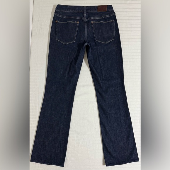 Madewell Bootcut Jeans Bootlegger Dark Wash Blue Denim Women’s 29x31.5 - Picture 2 of 15